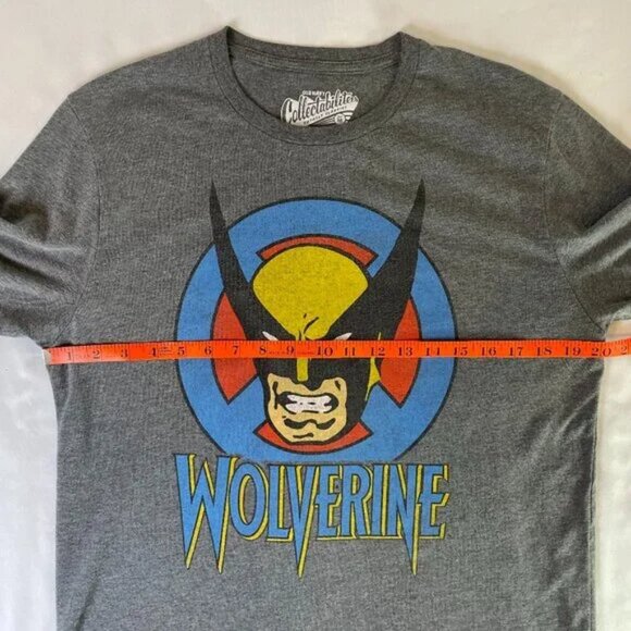 Marvel Wolverine Mens Size M Old Navy Collectables Graphic T Shirt Dark Gray - Picture 4 of 9
